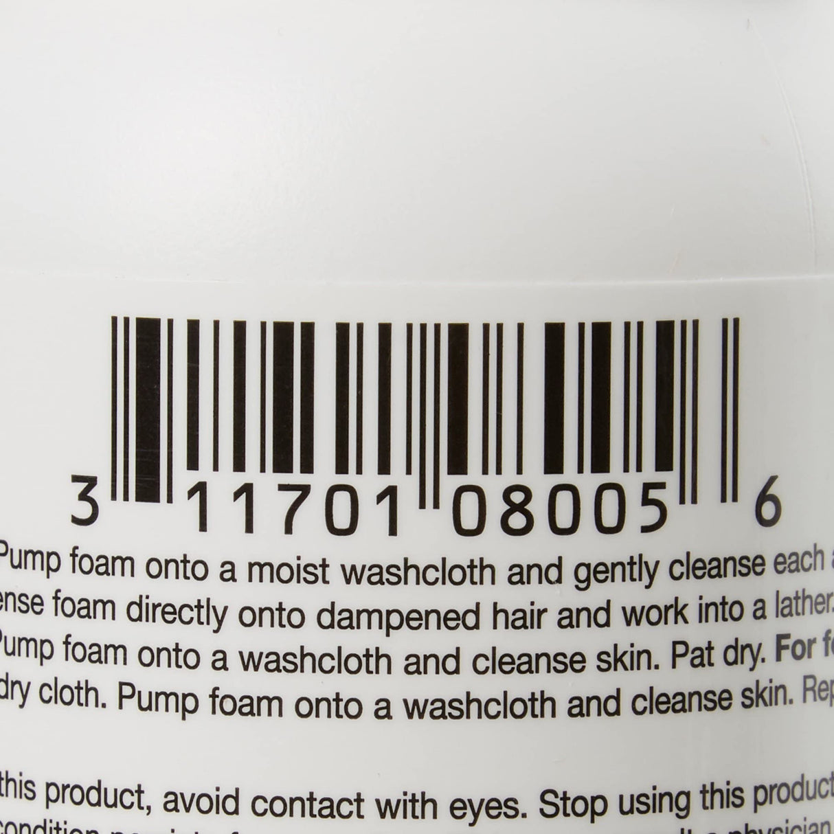 Coloplast Bedside-Care No-Rinse Foaming Body Wash, Shampoo & Incontinent Cleanser, 8 fl oz