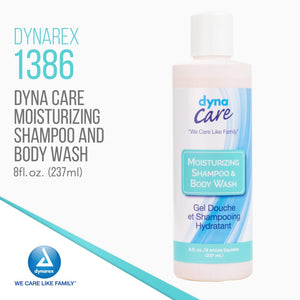 DynaCare Moisturizing Shampoo & Body Wash, Tropical Scent, 8 fl oz