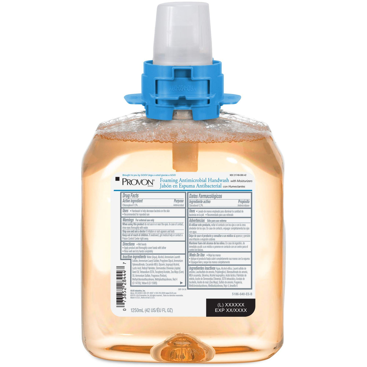 Provon Foaming Antimicrobial Handwash, Fruit Scent, 1250 mL