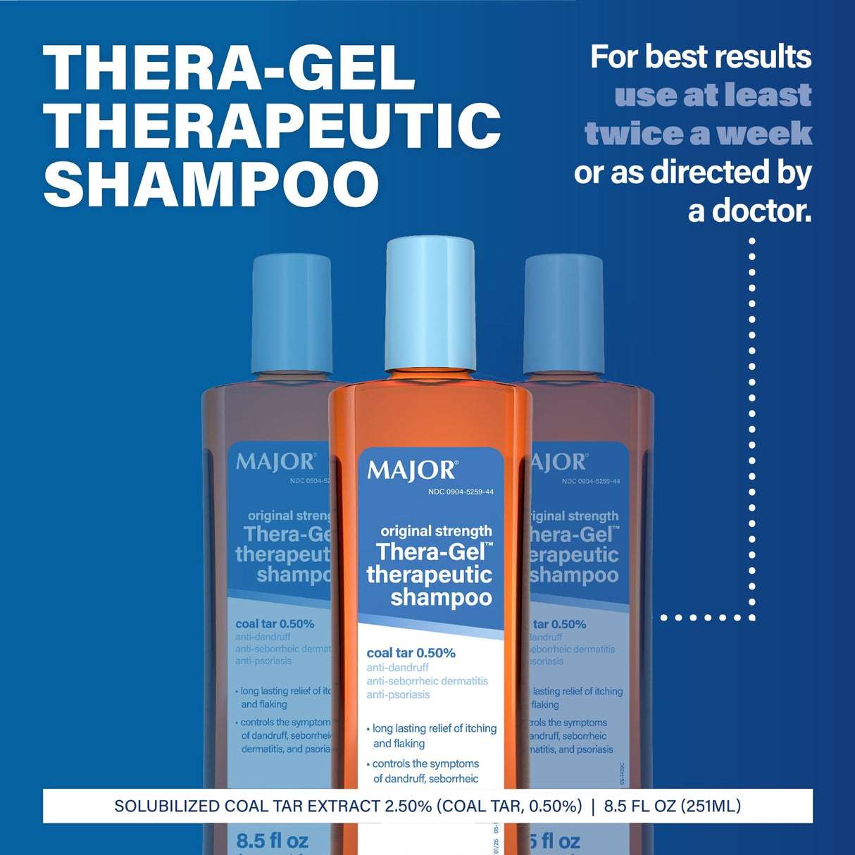 Thera-Gel Therapeutic Shampoo, 8.5 oz