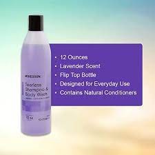 McKesson Tearless Shampoo & Body Wash, Lavender with Aloe & Vitamin E, 8 oz