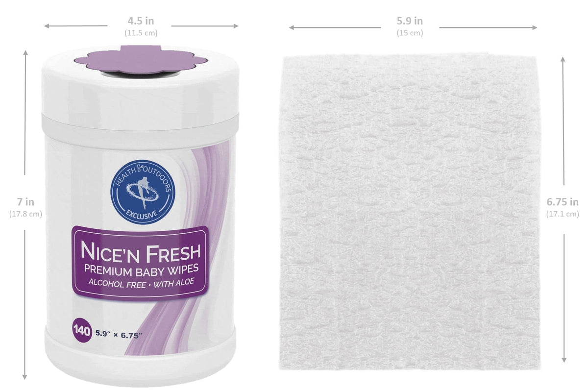 Nice'n Fresh Baby Wipe, Scented, Canister