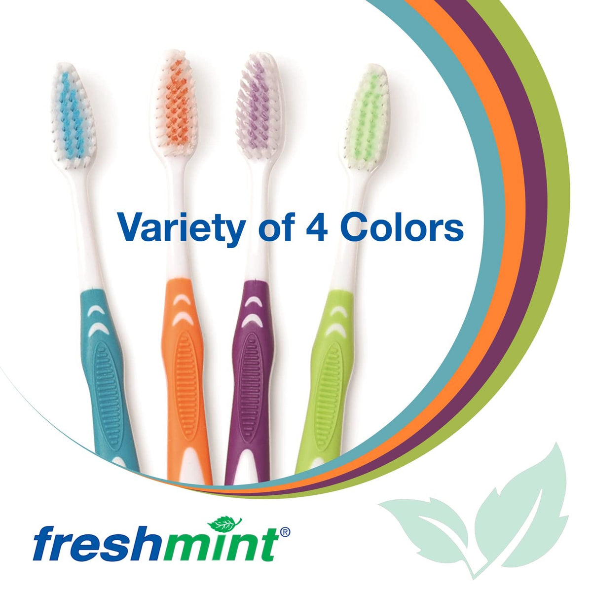 Freshmint Toothbrush, Soft Nylon Bristles, Adult, Single