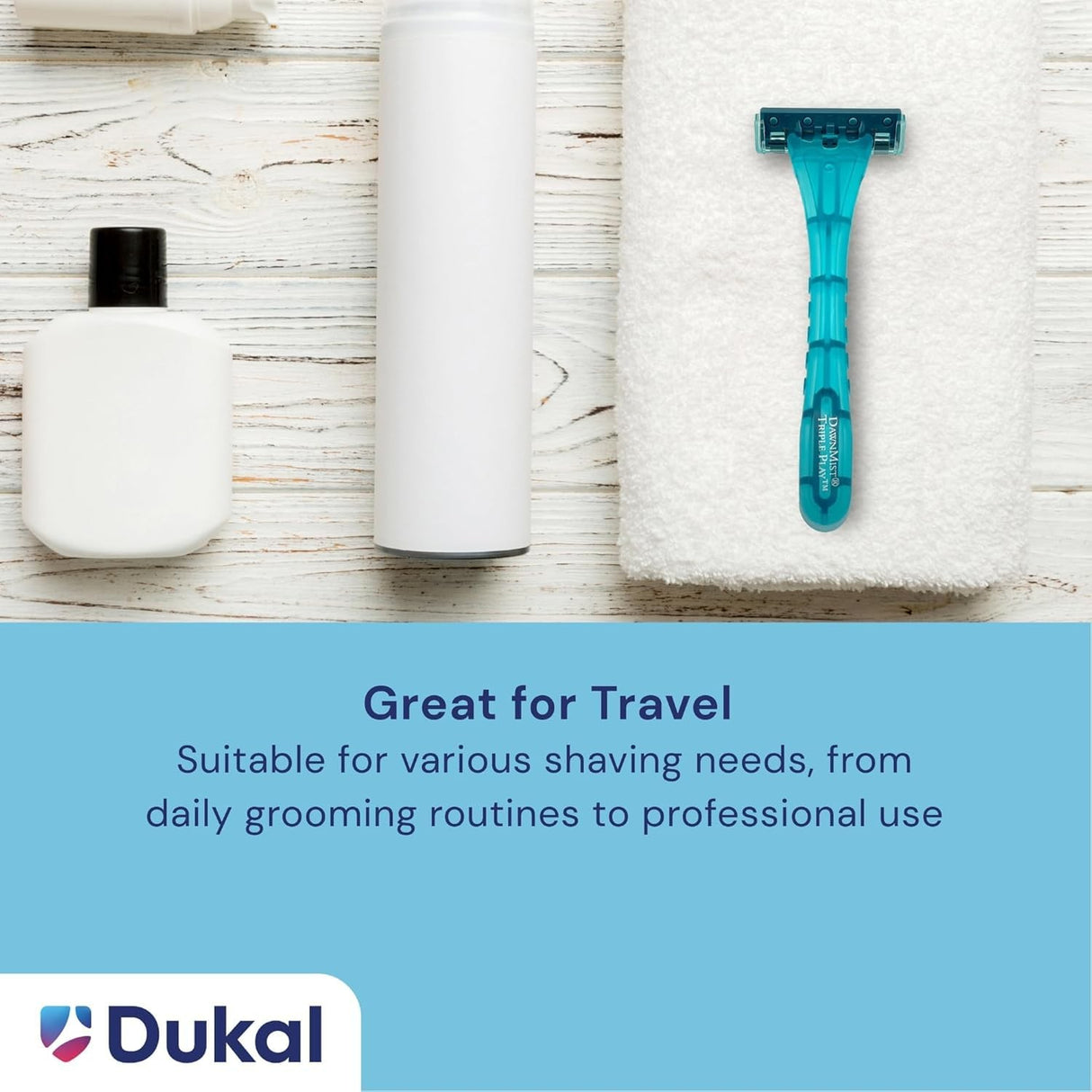 DawnMist Triple Play Triple Blade Disposable Razor