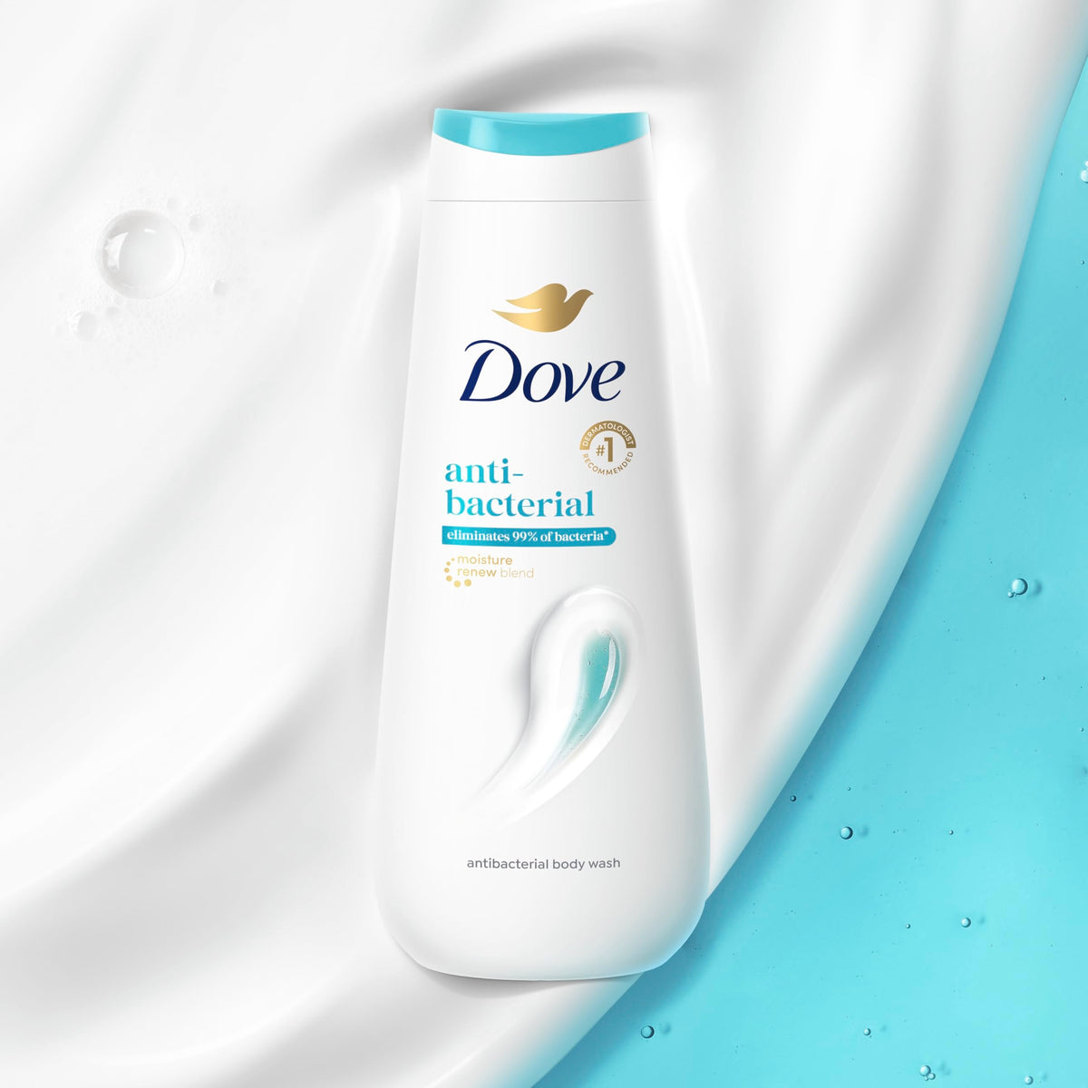 Dove Care & Protect Antibacterial Body Wash, 22 fl oz