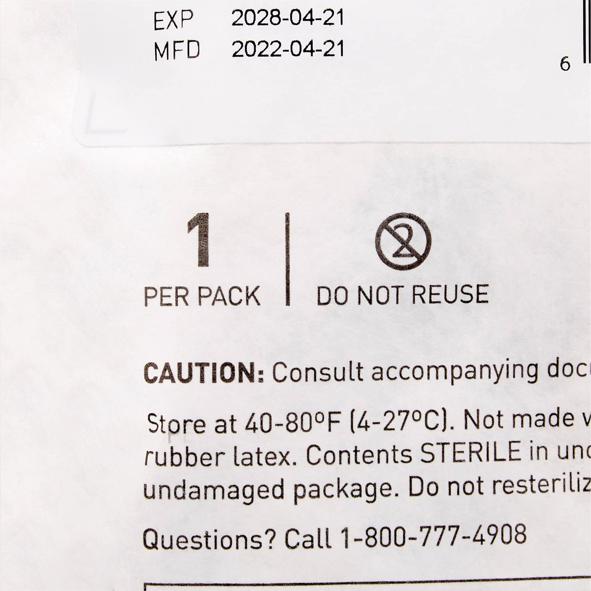 McKesson Eye Protector Adult Double Foam, Sterile