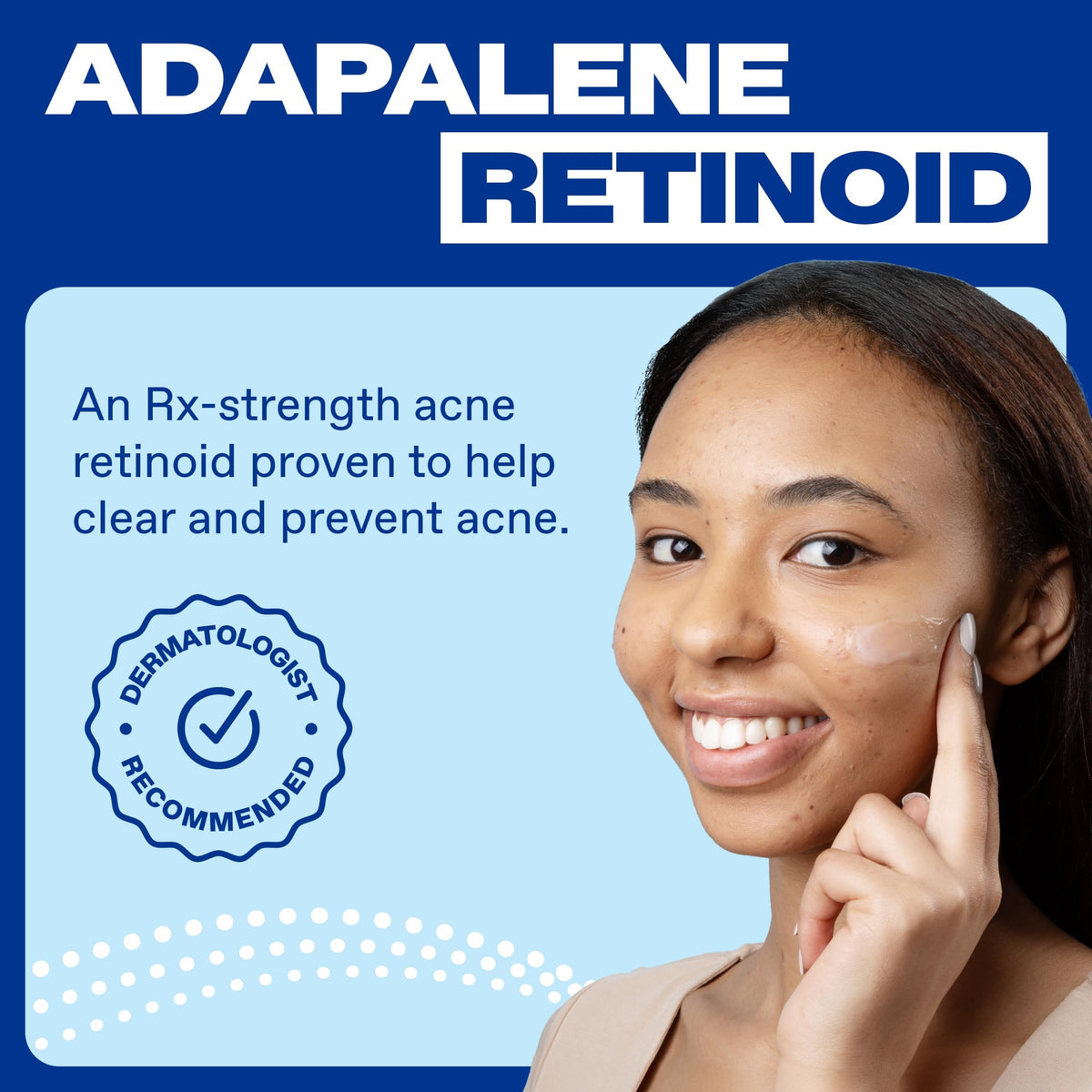 Differin Adapalene Gel 0.1% Acne Treatment