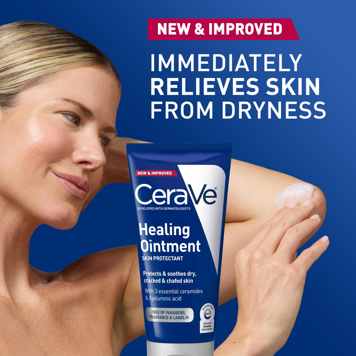 CeraVe Healing Ointment Skin Protectant, Unscented, 3 oz