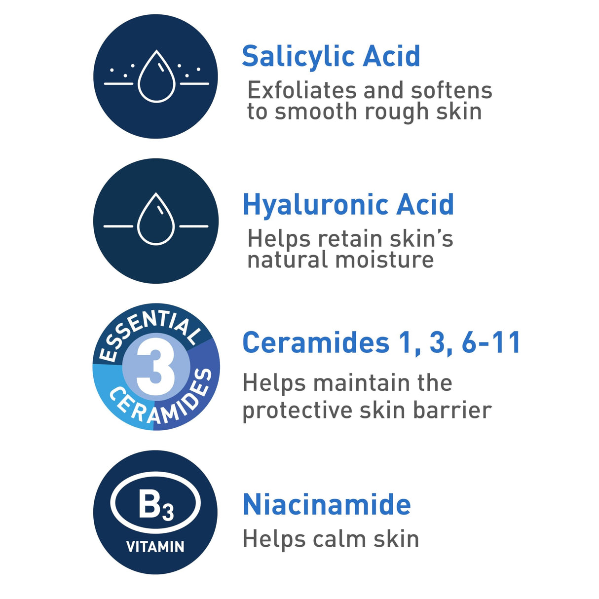 CeraVe Renewing SA Cleanser Liquid, Unscented, 8 fl oz