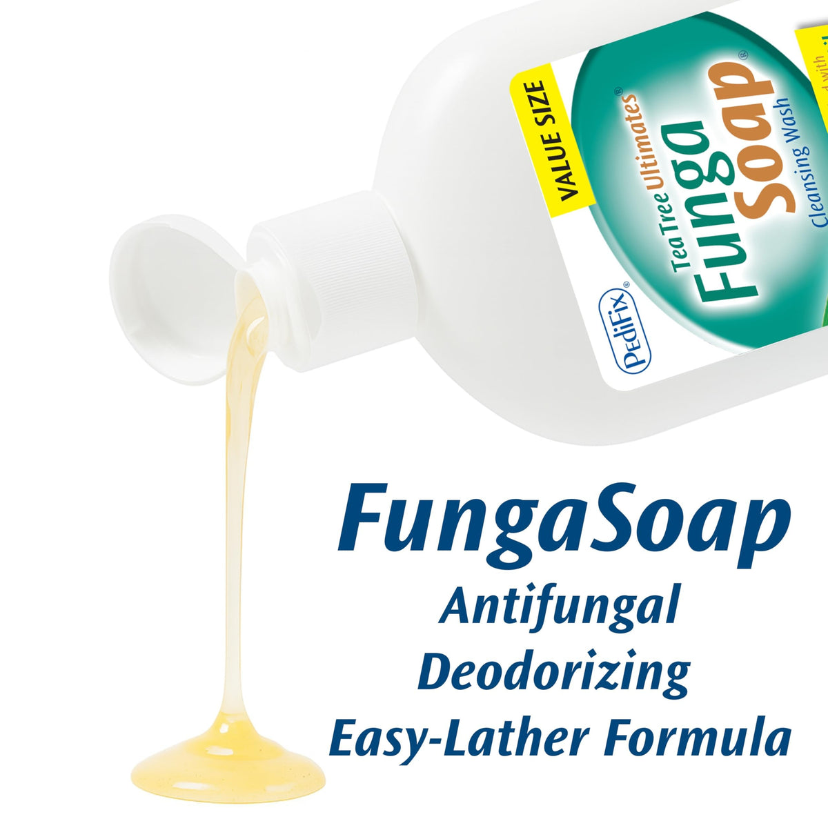 Tea Tree Ultimates FungaSoap Tea Tree-Infused Cleansing Wash, Scented