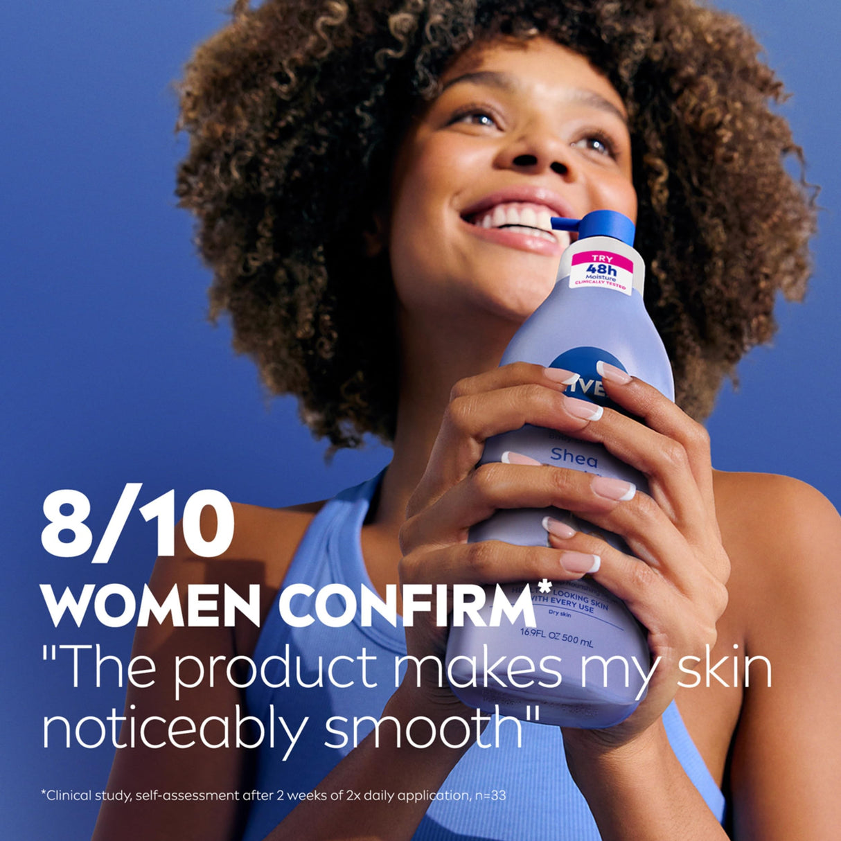 Nivea Shea Nourish Body Lotion, 16.9 fl oz