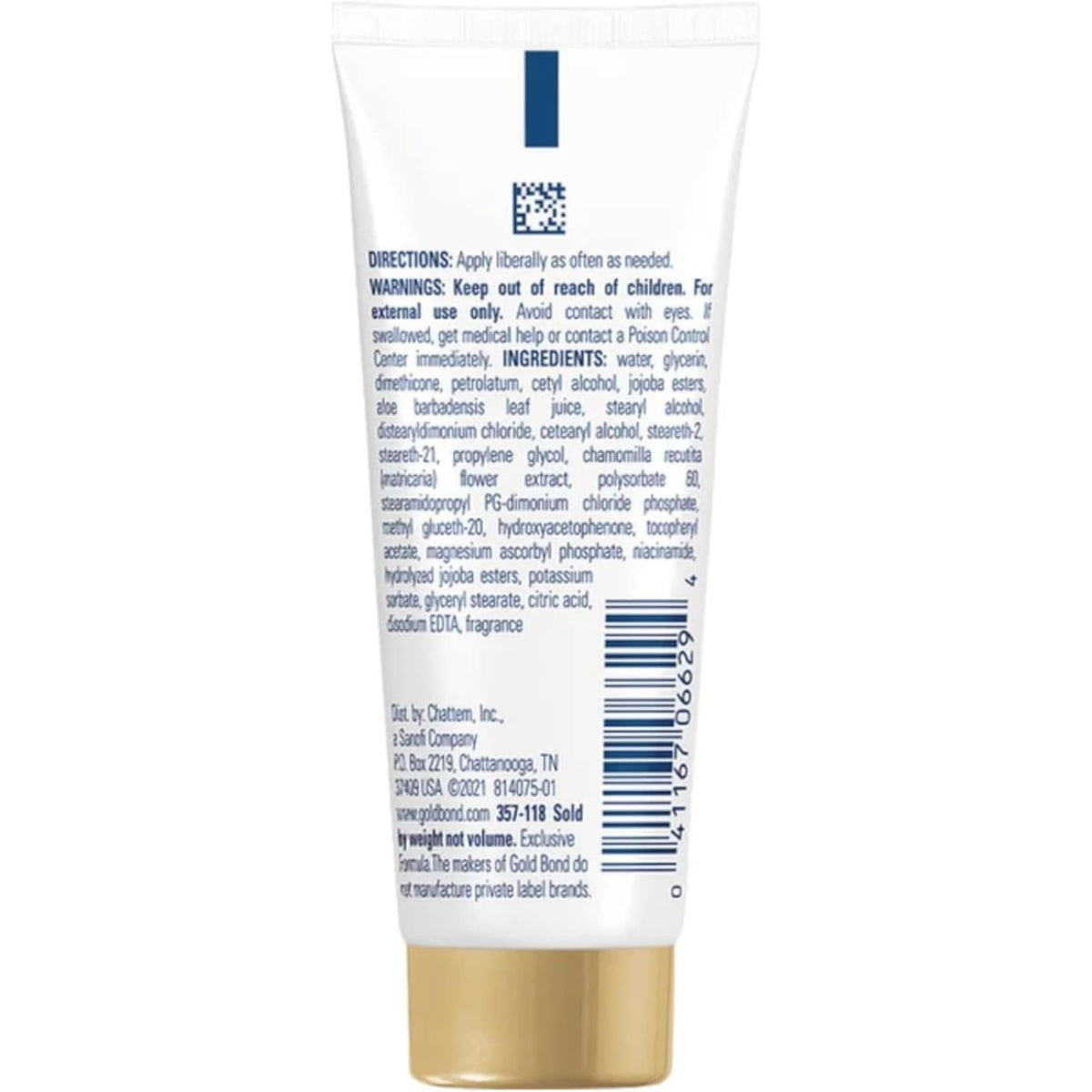 Gold Bond Ultimate Healing Skin Therapy Cream with Aloe, Scented, 1 oz