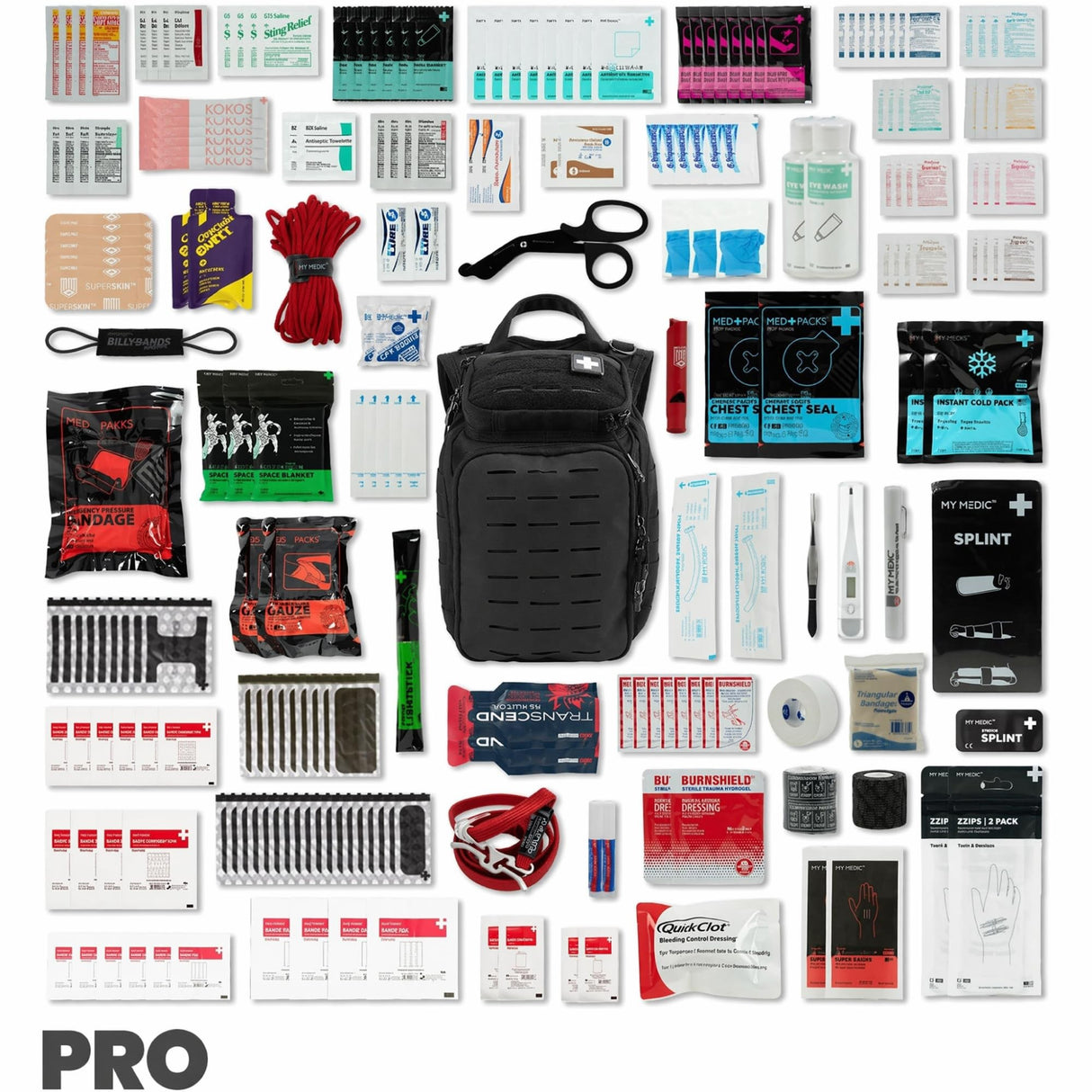 My Medic RECON Pro First Aid Kit, Black