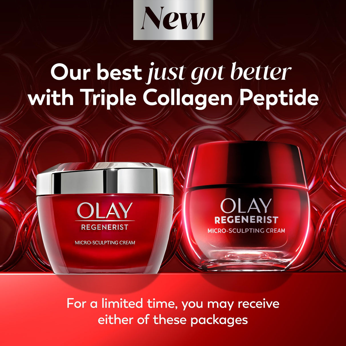 Olay Regenerist Micro-Sculpting Cream, Scented, 1.7 oz Jar