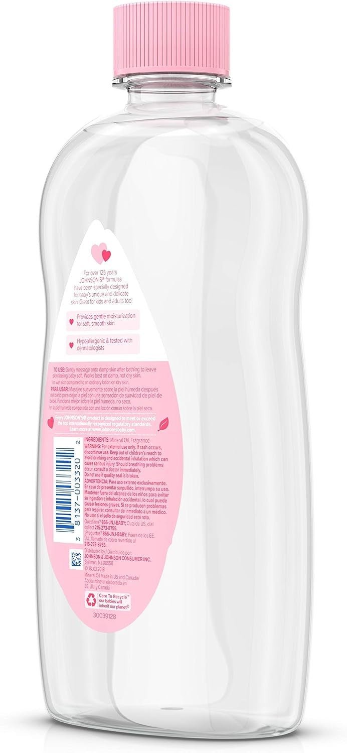 Johnson's Baby Oil, 14 fl oz - 08137003314-Single - LL Medico