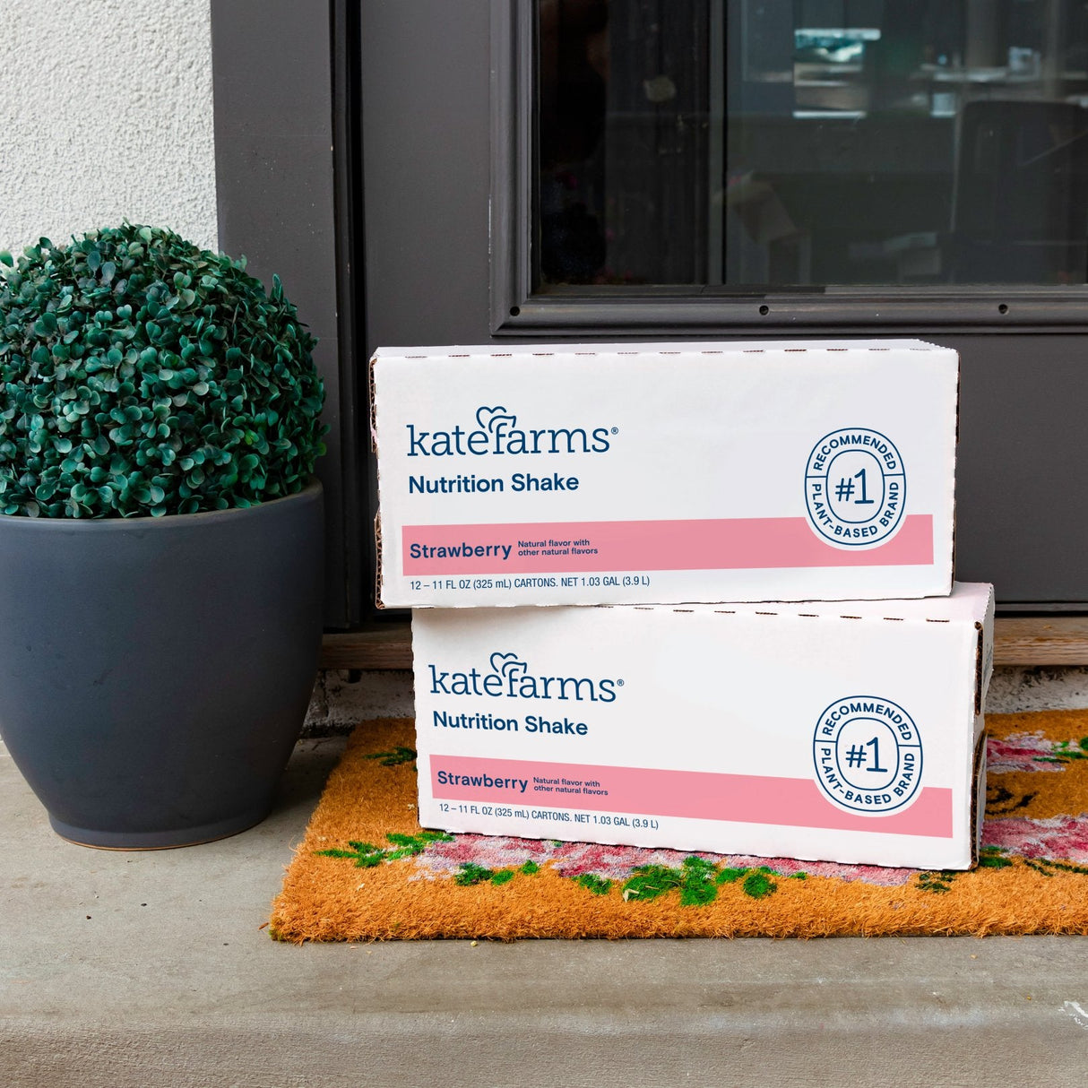 Kate Farms Nutrition Shake, Strawberry, Case/12 - 811112030799-Case - LL Medico