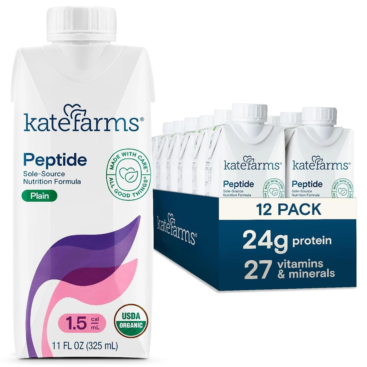 Kate Farms Peptide Formula 1.5, Plain - 851823006379-Single - LL Medico