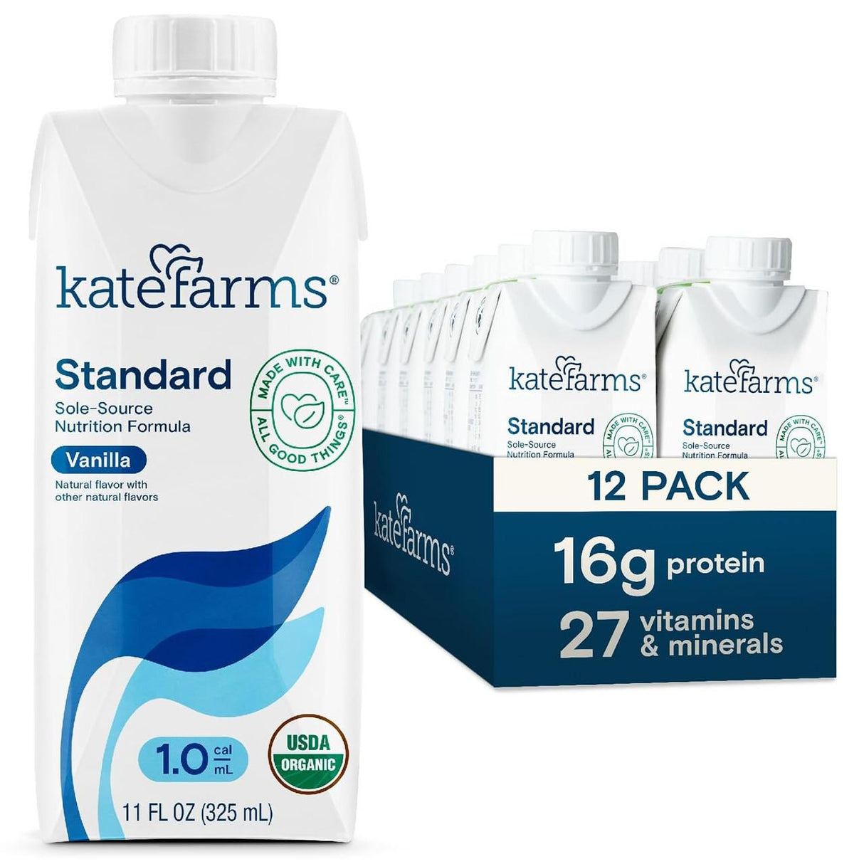 Kate Farms Standard Formula 1.0, Vanilla - 851823006683-Single - LL Medico