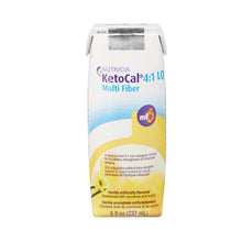 KetoCal 4:1 LQ Multi Fiber Oral Supplement, Vanilla, 8 oz - 113354-Single - LL Medico