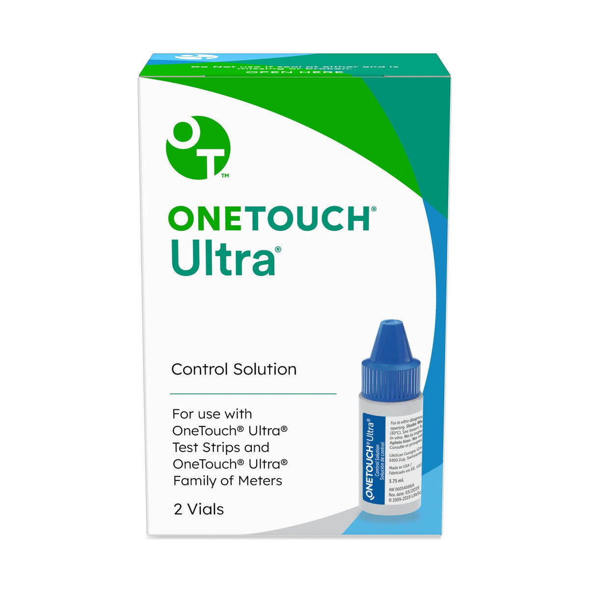 LifeScan One Touch Ultra Control Solution - 010458-Single - LL Medico