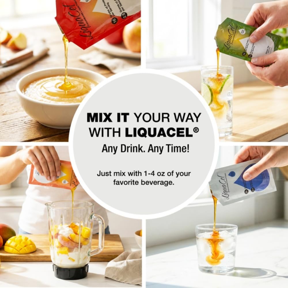 LiquaCel Concentrated Liquid Protein, Grape Flavor, 1 oz - GH-95-Case - LL Medico