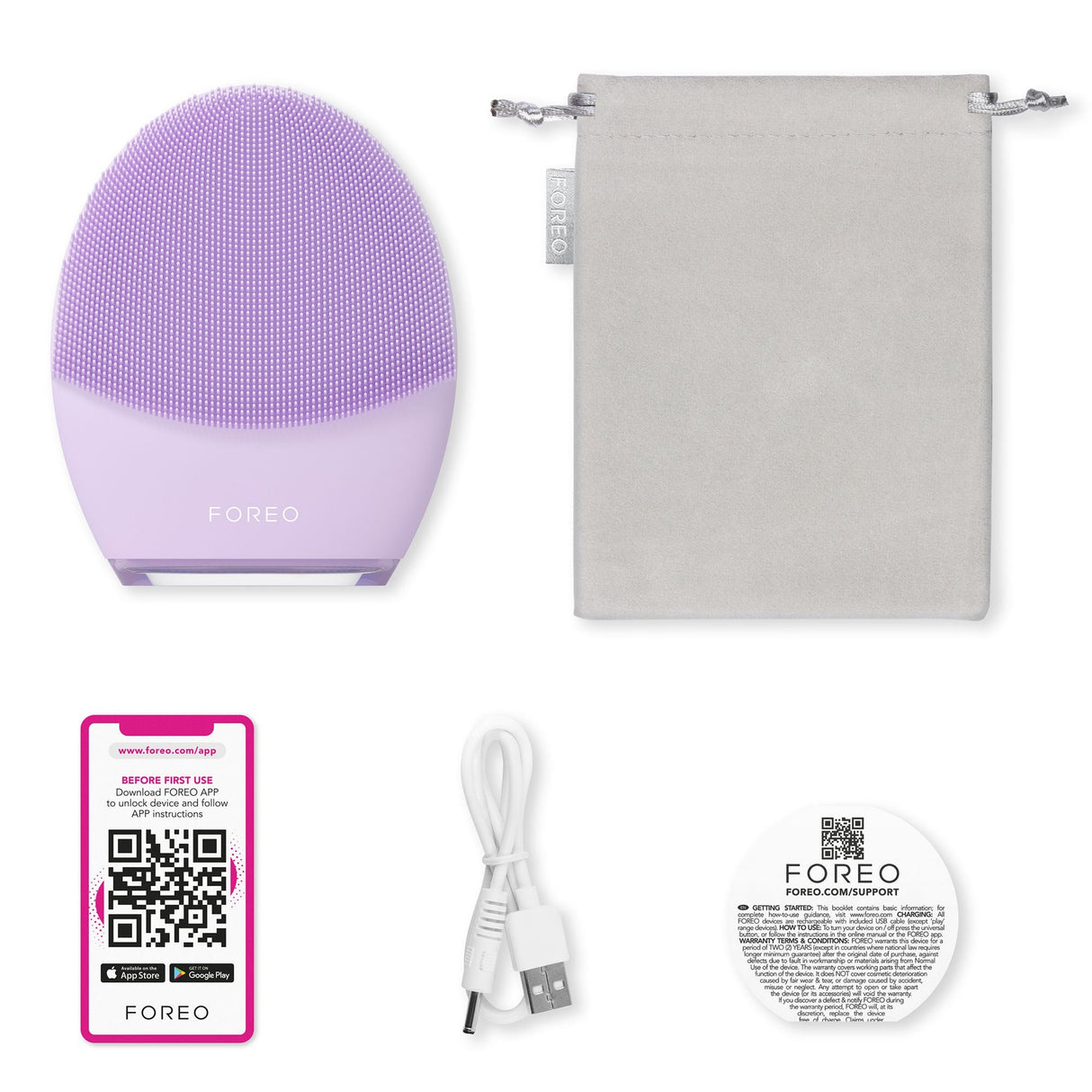 LUNA 4 Facial Cleansing Device for Sensitive Skin - F1252-Single - LL Medico