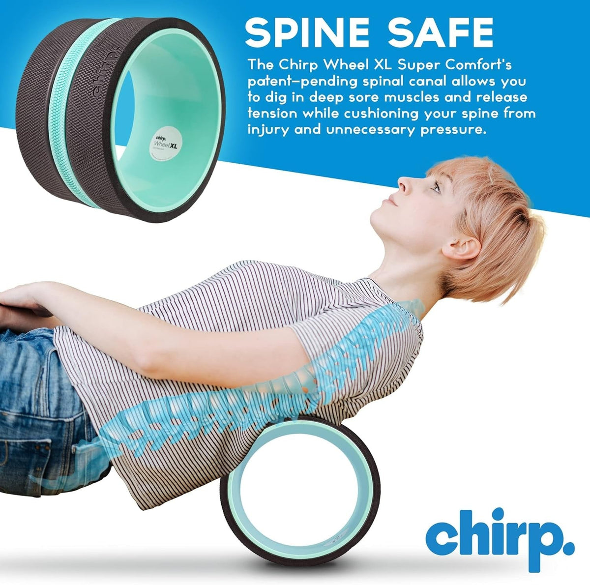 Massage Wheel Chirp 7" Width X 10" Diameter - 10-CW-XL-Single - LL Medico