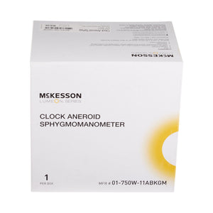 McKesson Aneroid Sphygmomanometer, Adult Cuff, Wall Mount - 01-750W-11ABKGM-Single - LL Medico