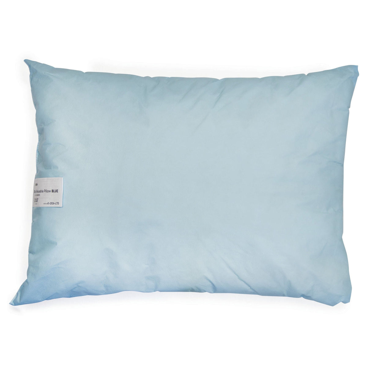 McKesson Bed Pillow, Reusable, 20" x 26", Blue - 41-2026-LTD-Single - LL Medico