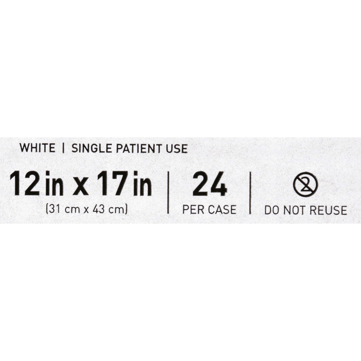 McKesson Bed Pillow, White, 12" x 17" - 41-1217-M-Single - LL Medico
