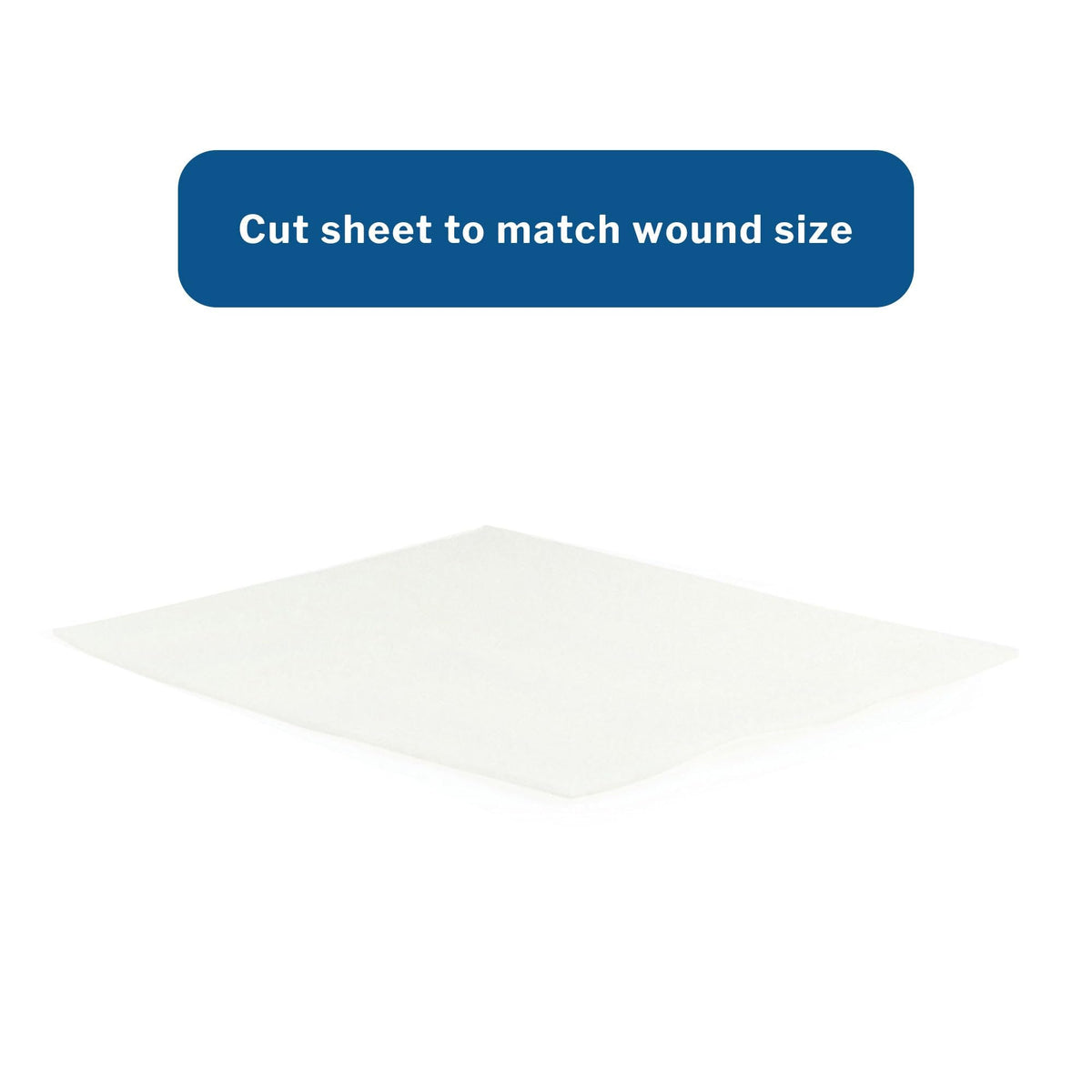 McKesson Calcium Alginate Dressing Sheet, Sterile, 4" x 8" - 3563-Single - LL Medico