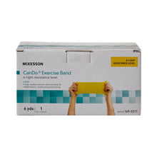 McKesson CanDo Exercise Resistance Band, Yellow, X-Light, 5" x 6 Yard - 169-5211-Single - LL Medico