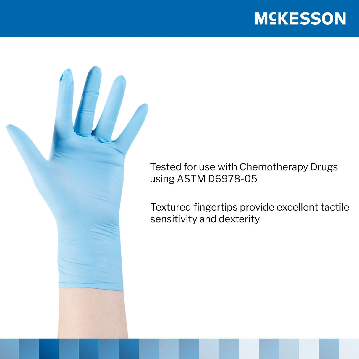 McKesson Confiderm 4.5C Nitrile Exam Glove - 14-654C-Box - LL Medico