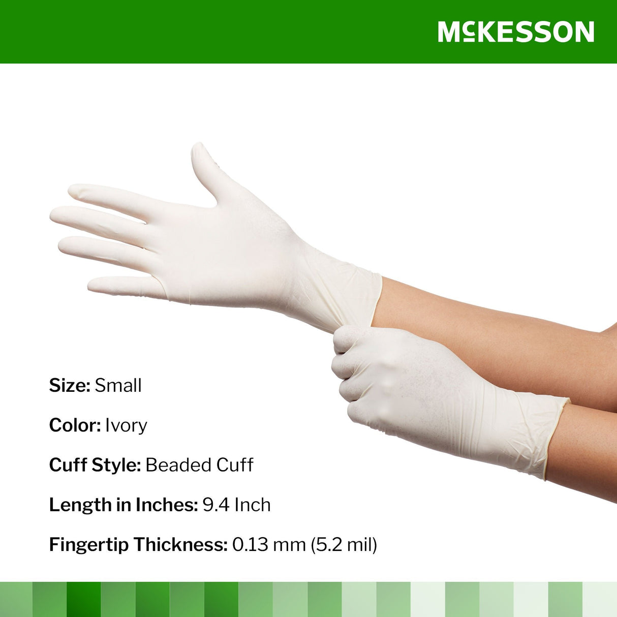 McKesson Confiderm CL Latex Exam Glove - 14-424-Box - LL Medico