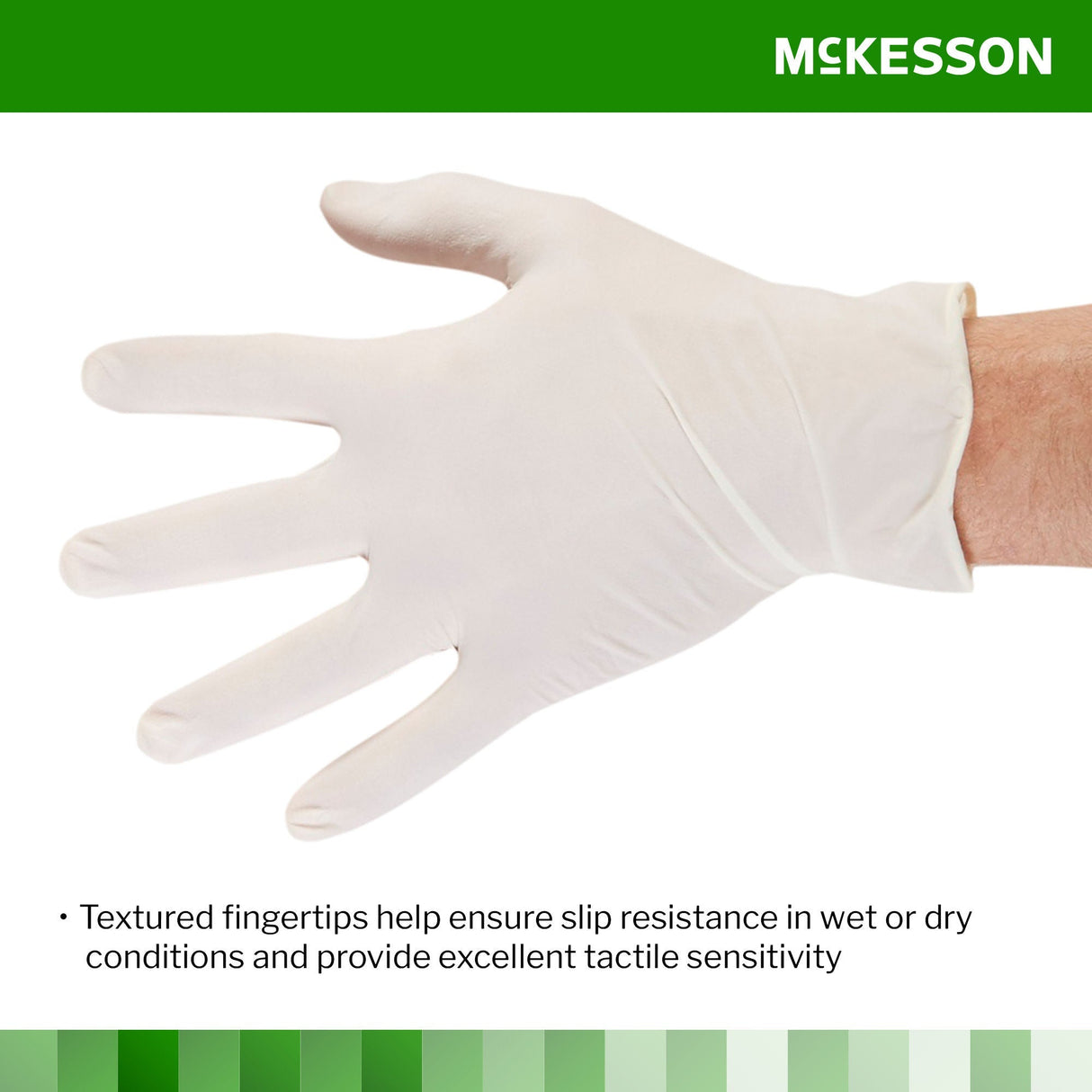 McKesson Confiderm CL Latex Exam Glove, Extra Large, Ivory - 14-430-Box - LL Medico