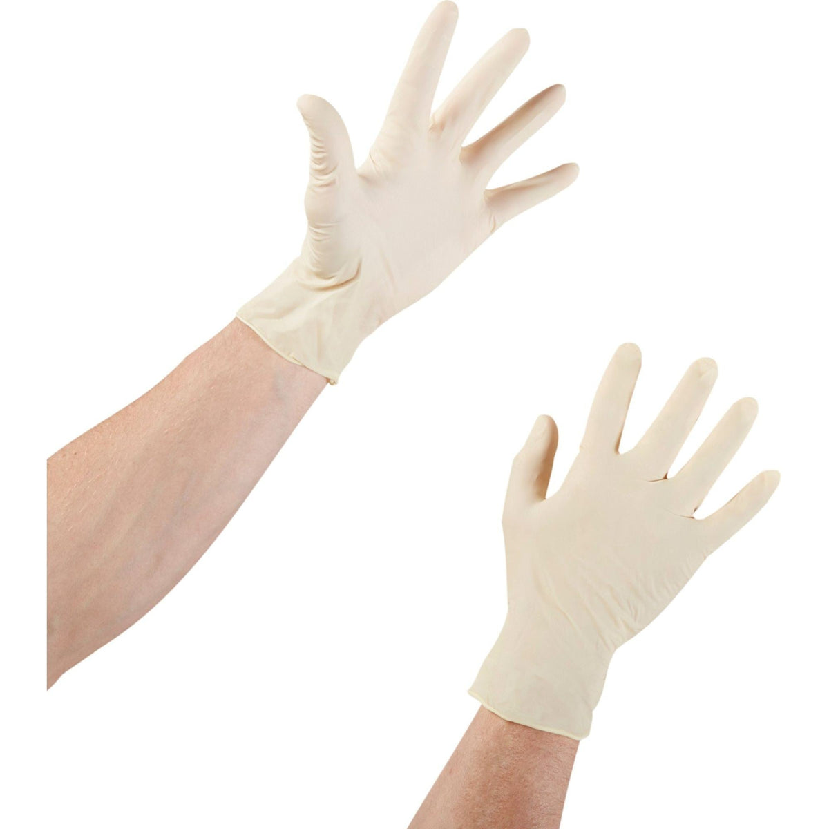 McKesson Confiderm DCL Latex Exam Gloves, Powder Free, Non-Sterile - 14-314-Box - LL Medico