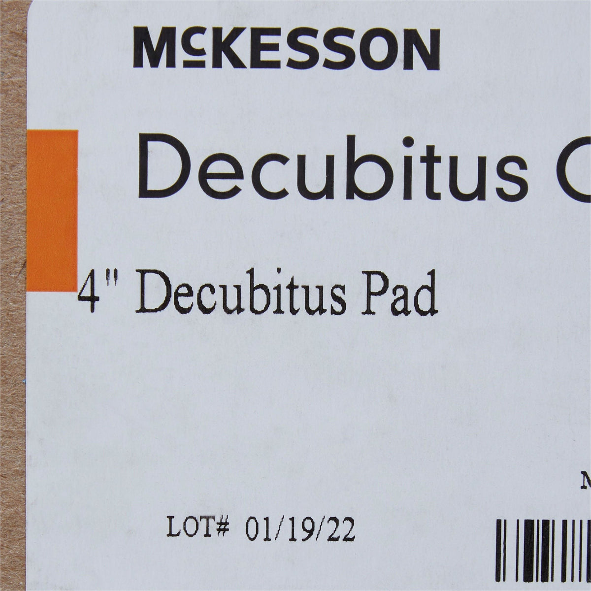 McKesson Convoluted Foam Mattress Overlay, 72" x 33" x 4", Blue - 136-28520-Single - LL Medico