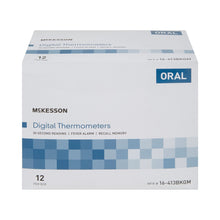 McKesson Digital Oral Thermometer, Stick, Includes 20 Probe Covers - 16-413BKGM-Single - LL Medico