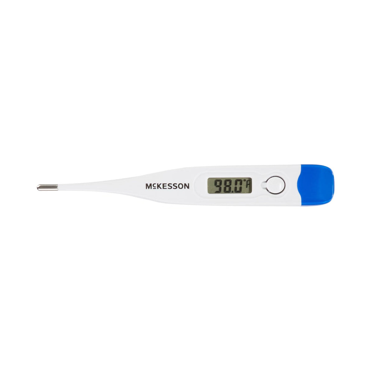 McKesson Digital Oral Thermometer, Stick, Includes 5 Probe Covers, Institutional Bulk - 16-413BGM-00-Single - LL Medico