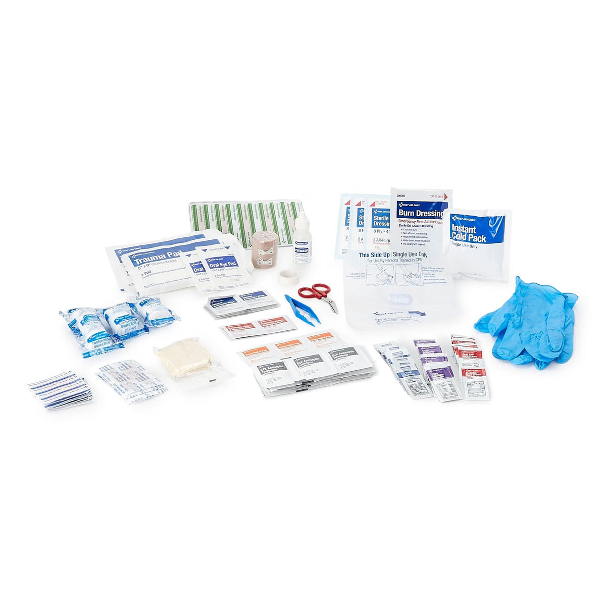 McKesson First Aid Kit, 50 Person, ANSI/OSHA Compliant, 183 Pieces - 30325-Single - LL Medico