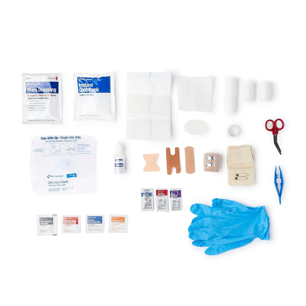 McKesson First Aid Kit, 50 Person, ANSI/OSHA Compliant, 183 Pieces - 30325-Single - LL Medico
