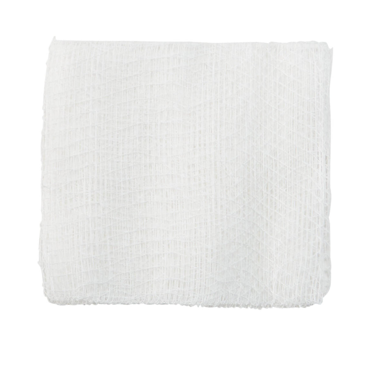 The McKesson Gauze Sponge is a 3x3 inch, 12-ply, non-sterile cotton pad with a mesh-like texture, commonly used as a wound dressing. Brand: McKesson.