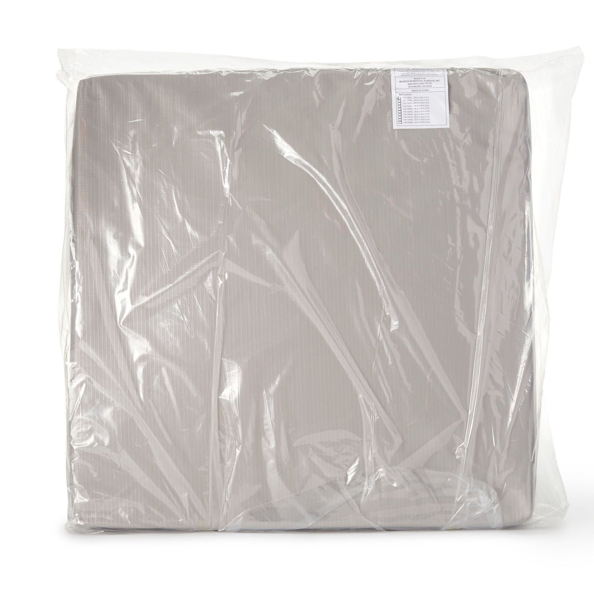 McKesson Gel Foam Seat Cushion, 16" x 16" x 2" - 170-73001-Single - LL Medico