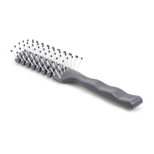 McKesson Hair Brush Gray Plastic Vented, 7.5", 63 Bristles - 955-Single - LL Medico