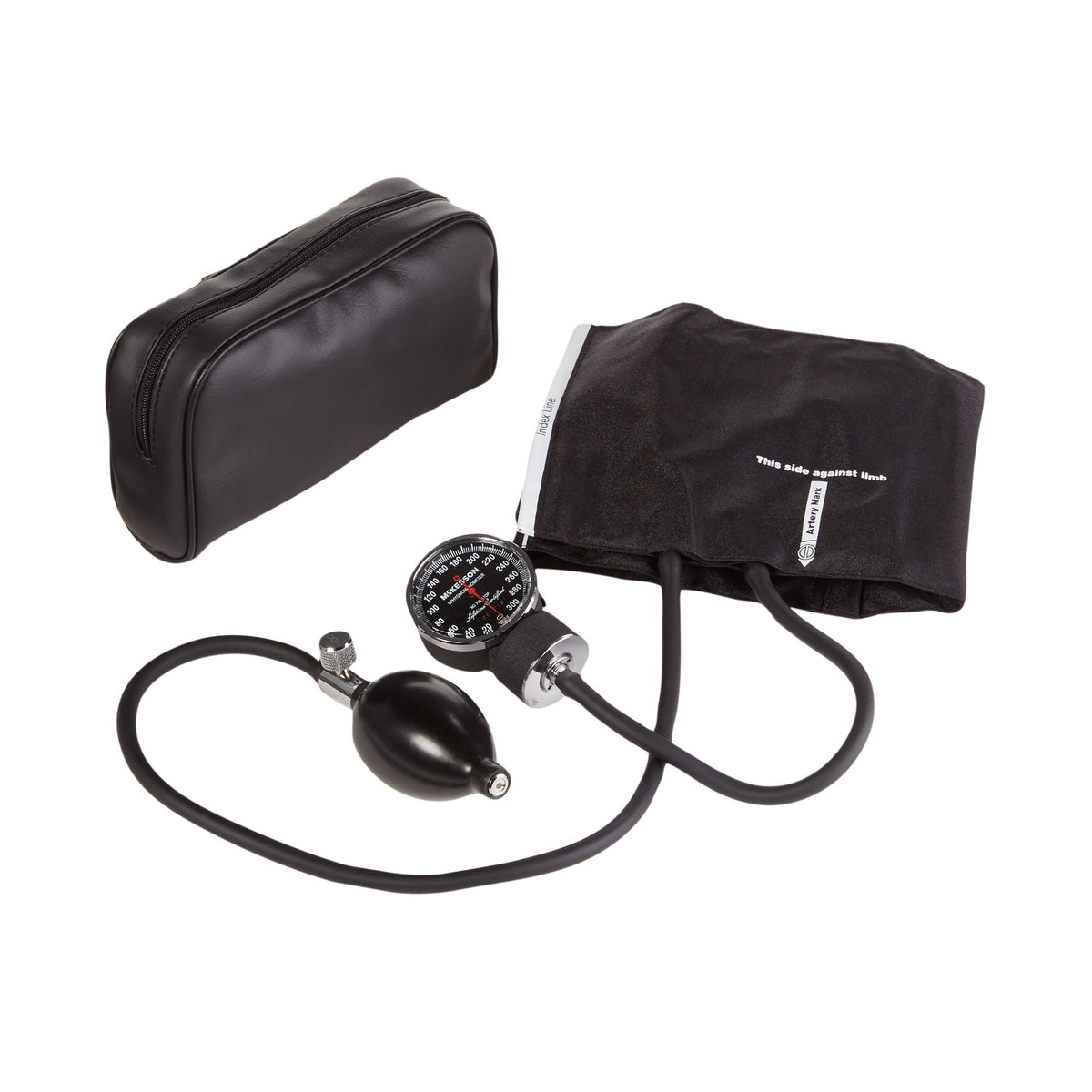 McKesson Lumeon Aneroid Sphygmomanometer, Pocket, Adult Cuff - 01-720-11ABKGM-Box - LL Medico