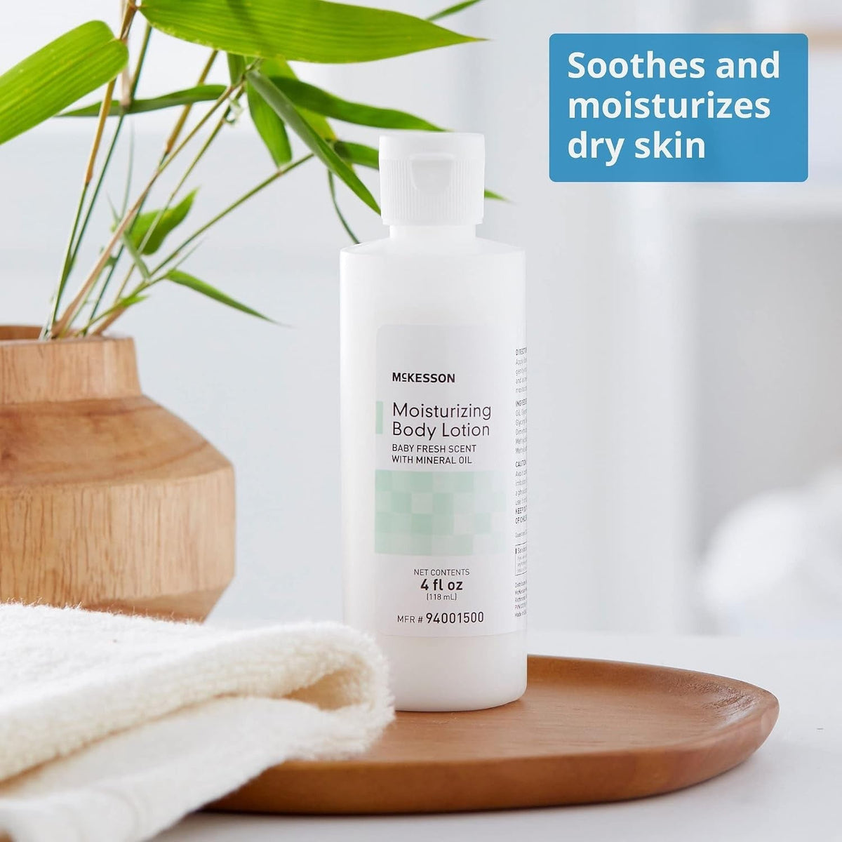 McKesson Moisturizing Body Lotion, Baby Fresh Scent - 94001500-Single - LL Medico