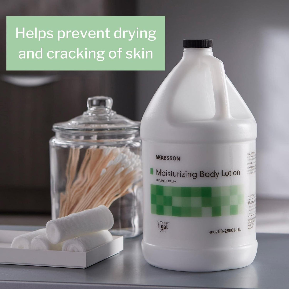 McKesson Moisturizing Body Lotion, Cucumber Melon, 1 gal - 53-28001-GL-Single - LL Medico