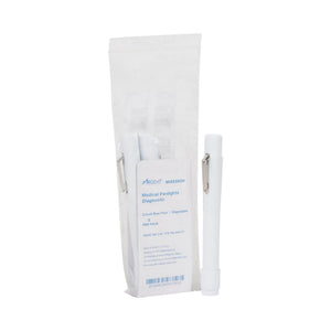 McKesson Penlight, White Light with Cobalt Filters, 4.5" Length, Disposable - 22-6303-Single - LL Medico