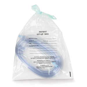 McKesson PULL-TITE Respiratory Set-Up Bag, Clear, 12" x 16" - 03-5030-Single - LL Medico