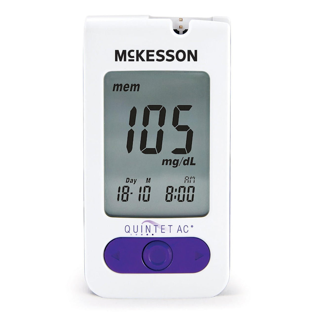 McKesson QUINTET AC 5 Seconds Blood Glucose Monitoring System - 5055 - LL Medico